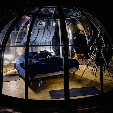 Dome Atmo'sphere, La Tete Dans Les Etoiles Avec Acces Piscine خيمة فخمة