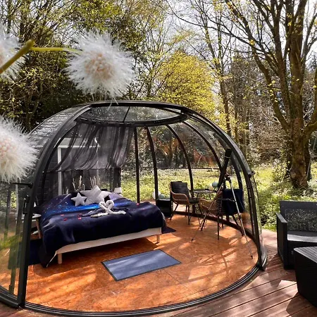 خيمة فخمة Dome Atmo'sphere, La Tete Dans Les Etoiles Avec Acces Piscine *